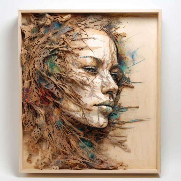 نموذج ثلاثي الأبعاد لآلة CNC 3D Art 